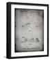 PP735-Faded Grey Bicycle Shock Art-Cole Borders-Framed Giclee Print