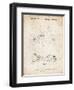 PP735-Vintage Parchment Bicycle Shock Art-Cole Borders-Framed Premium Giclee Print