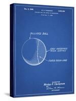 PP736-Blueprint Billiard Ball Patent Poster-Cole Borders-Stretched Canvas