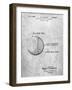 PP736-Slate Billiard Ball Patent Poster-Cole Borders-Framed Giclee Print