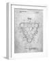 PP737-Slate Billiard Ball Rack Patent Poster-Cole Borders-Framed Giclee Print