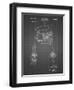 PP739-Black Grid Black & Decker Jigsaw Patent Poster-Cole Borders-Framed Premium Giclee Print