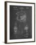 PP739-Chalkboard Black & Decker Jigsaw Patent Poster-Cole Borders-Framed Giclee Print