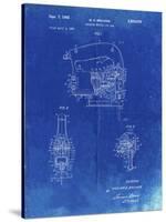 PP739-Faded Blueprint Black & Decker Jigsaw Patent Poster-Cole Borders-Stretched Canvas