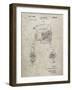 PP739-Sandstone Black & Decker Jigsaw Patent Poster-Cole Borders-Framed Giclee Print