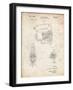 PP739-Vintage Parchment Black & Decker Jigsaw Patent Poster-Cole Borders-Framed Giclee Print