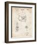 PP739-Vintage Parchment Black & Decker Jigsaw Patent Poster-Cole Borders-Framed Giclee Print