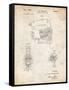 PP739-Vintage Parchment Black & Decker Jigsaw Patent Poster-Cole Borders-Framed Stretched Canvas