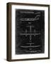 PP749-Black Grunge Boeing RC-1 Airplane Concept Patent Poster-Cole Borders-Framed Giclee Print