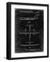 PP749-Black Grunge Boeing RC-1 Airplane Concept Patent Poster-Cole Borders-Framed Giclee Print