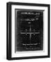 PP749-Black Grunge Boeing RC-1 Airplane Concept Patent Poster-Cole Borders-Framed Giclee Print