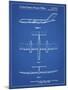 PP749-Blueprint Boeing RC-1 Airplane Concept Patent Poster-Cole Borders-Mounted Giclee Print