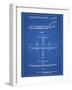 PP749-Blueprint Boeing RC-1 Airplane Concept Patent Poster-Cole Borders-Framed Giclee Print