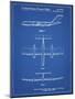 PP749-Blueprint Boeing RC-1 Airplane Concept Patent Poster-Cole Borders-Mounted Giclee Print