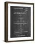 PP749-Chalkboard Boeing RC-1 Airplane Concept Patent Poster-Cole Borders-Framed Giclee Print