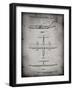 PP749-Faded Grey Boeing RC-1 Airplane Concept Patent Poster-Cole Borders-Framed Giclee Print