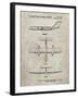 PP749-Sandstone Boeing RC-1 Airplane Concept Patent Poster-Cole Borders-Framed Giclee Print