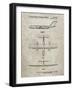 PP749-Sandstone Boeing RC-1 Airplane Concept Patent Poster-Cole Borders-Framed Giclee Print