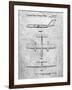 PP749-Slate Boeing RC-1 Airplane Concept Patent Poster-Cole Borders-Framed Giclee Print