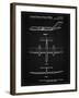 PP749-Vintage Black Boeing RC-1 Airplane Concept Patent Poster-Cole Borders-Framed Giclee Print