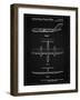 PP749-Vintage Black Boeing RC-1 Airplane Concept Patent Poster-Cole Borders-Framed Giclee Print