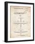 PP749-Vintage Parchment Boeing RC-1 Airplane Concept Patent Poster-Cole Borders-Framed Giclee Print