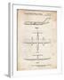 PP749-Vintage Parchment Boeing RC-1 Airplane Concept Patent Poster-Cole Borders-Framed Giclee Print