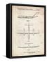 PP749-Vintage Parchment Boeing RC-1 Airplane Concept Patent Poster-Cole Borders-Framed Stretched Canvas