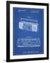 PP752-Blueprint Boom Box Patent Poster-Cole Borders-Framed Giclee Print