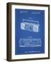 PP752-Blueprint Boom Box Patent Poster-Cole Borders-Framed Giclee Print