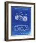 PP752-Faded Blueprint Boom Box Patent Poster-Cole Borders-Framed Premium Giclee Print