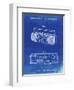 PP752-Faded Blueprint Boom Box Patent Poster-Cole Borders-Framed Premium Giclee Print