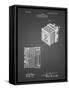 PP753-Black Grid Borsum Camera Co Reflex Camera Patent Poster-Cole Borders-Framed Stretched Canvas