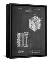 PP753-Chalkboard Borsum Camera Co Reflex Camera Patent Poster-Cole Borders-Framed Stretched Canvas