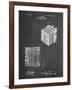 PP753-Chalkboard Borsum Camera Co Reflex Camera Patent Poster-Cole Borders-Framed Giclee Print