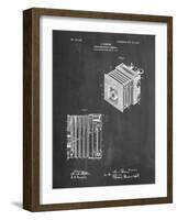 PP753-Chalkboard Borsum Camera Co Reflex Camera Patent Poster-Cole Borders-Framed Giclee Print