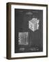 PP753-Chalkboard Borsum Camera Co Reflex Camera Patent Poster-Cole Borders-Framed Giclee Print