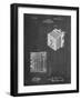 PP753-Chalkboard Borsum Camera Co Reflex Camera Patent Poster-Cole Borders-Framed Giclee Print