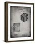 PP753-Faded Grey Borsum Camera Co Reflex Camera Patent Poster-Cole Borders-Framed Giclee Print