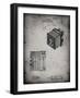 PP753-Faded Grey Borsum Camera Co Reflex Camera Patent Poster-Cole Borders-Framed Giclee Print