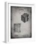 PP753-Faded Grey Borsum Camera Co Reflex Camera Patent Poster-Cole Borders-Framed Giclee Print