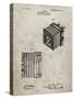PP753-Sandstone Borsum Camera Co Reflex Camera Patent Poster-Cole Borders-Stretched Canvas