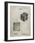 PP753-Sandstone Borsum Camera Co Reflex Camera Patent Poster-Cole Borders-Framed Giclee Print