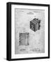 PP753-Slate Borsum Camera Co Reflex Camera Patent Poster-Cole Borders-Framed Giclee Print