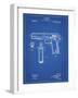 PP76-Blueprint Colt 1911 Semi-Automatic Pistol Patent Poster-Cole Borders-Framed Giclee Print