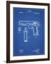 PP76-Blueprint Colt 1911 Semi-Automatic Pistol Patent Poster-Cole Borders-Framed Giclee Print