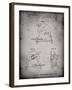 PP762-Faded Grey Chop Saw Patent Poster-Cole Borders-Framed Giclee Print