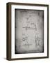 PP762-Faded Grey Chop Saw Patent Poster-Cole Borders-Framed Giclee Print