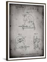 PP762-Faded Grey Chop Saw Patent Poster-Cole Borders-Framed Premium Giclee Print