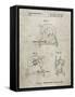 PP762-Sandstone Chop Saw Patent Poster-Cole Borders-Framed Stretched Canvas